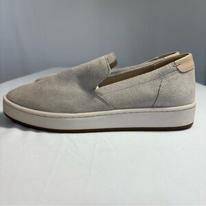Lucky Brand Women's LK Hadie Suede Slip On‎ Sneakers Shoes Tan Size 8.5 EUC